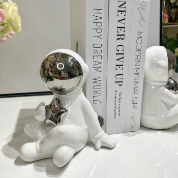 Tượng chặn sách phi hành gia ngồi 02 (hết hàng)